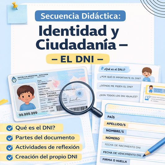 📚 Secuencia Didáctica: Identidad y Ciudadanía – El DNI